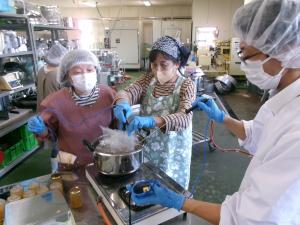 加工実習の様子