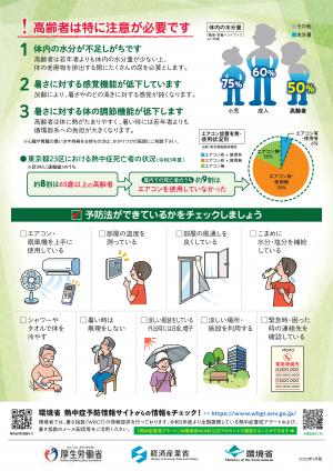 高齢者の熱中症対策