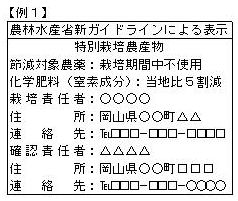 表示例