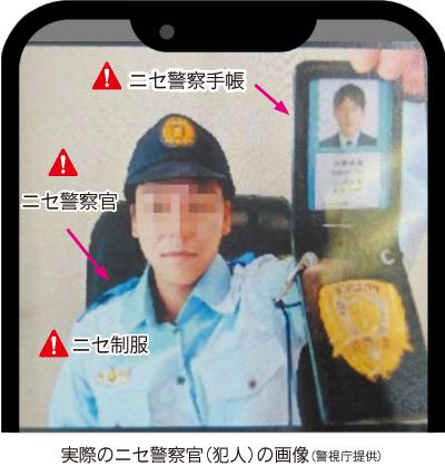 ニセ警察官画像
