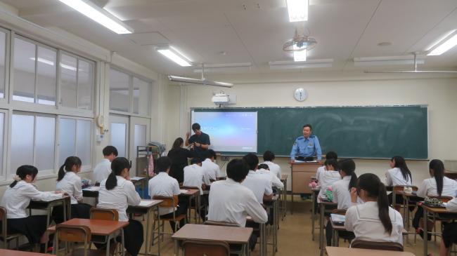 フィールドスタディの様子(岡山県警)
