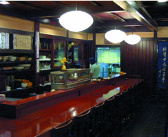 店内の風景