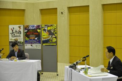 香川・岡山両県知事会議の様子２