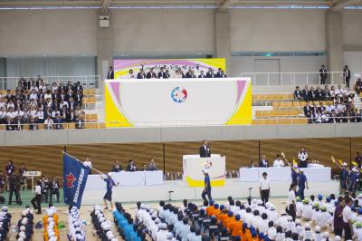 全国高等学校総合体育大会総合開会式１