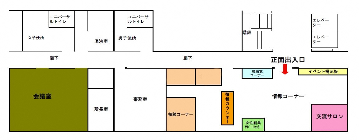 ウィズセンター平面図