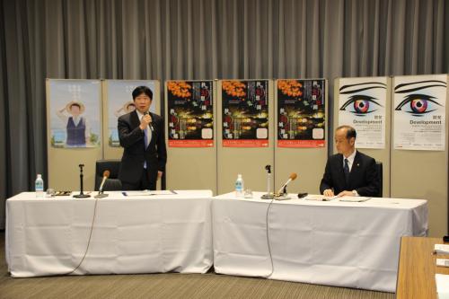 岡山県知事と岡山市長との懇談会