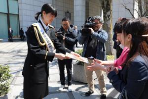 【４月１２日】特殊詐欺被害を防げ。「だまされんのじゃ岡山県・県民運動」を展開