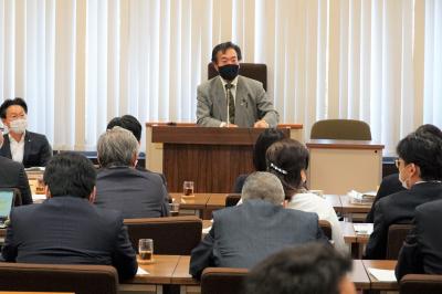 書道岡山県議会議員連盟総会