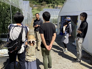 現地訪問の様子