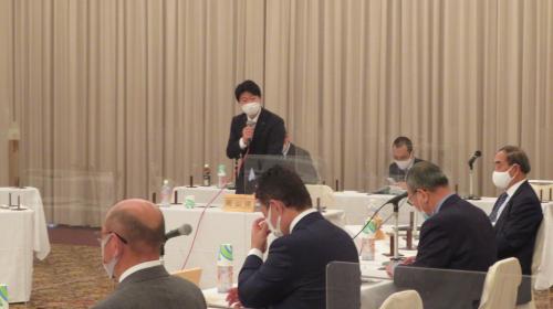 令和2年度第2回中国地域発展推進会議の様子