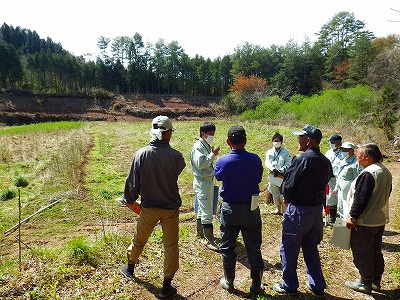 現地検討会の様子