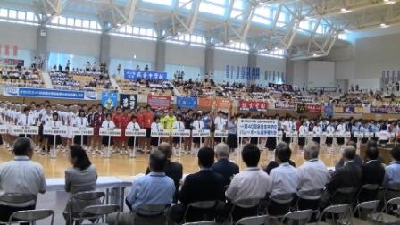 「『平成２２年度全国中学校体育大会』を開催」の写真