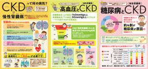 (1)、(2)CKDって何の病気?(高血圧・糖尿病)【受診勧奨用チラシ】