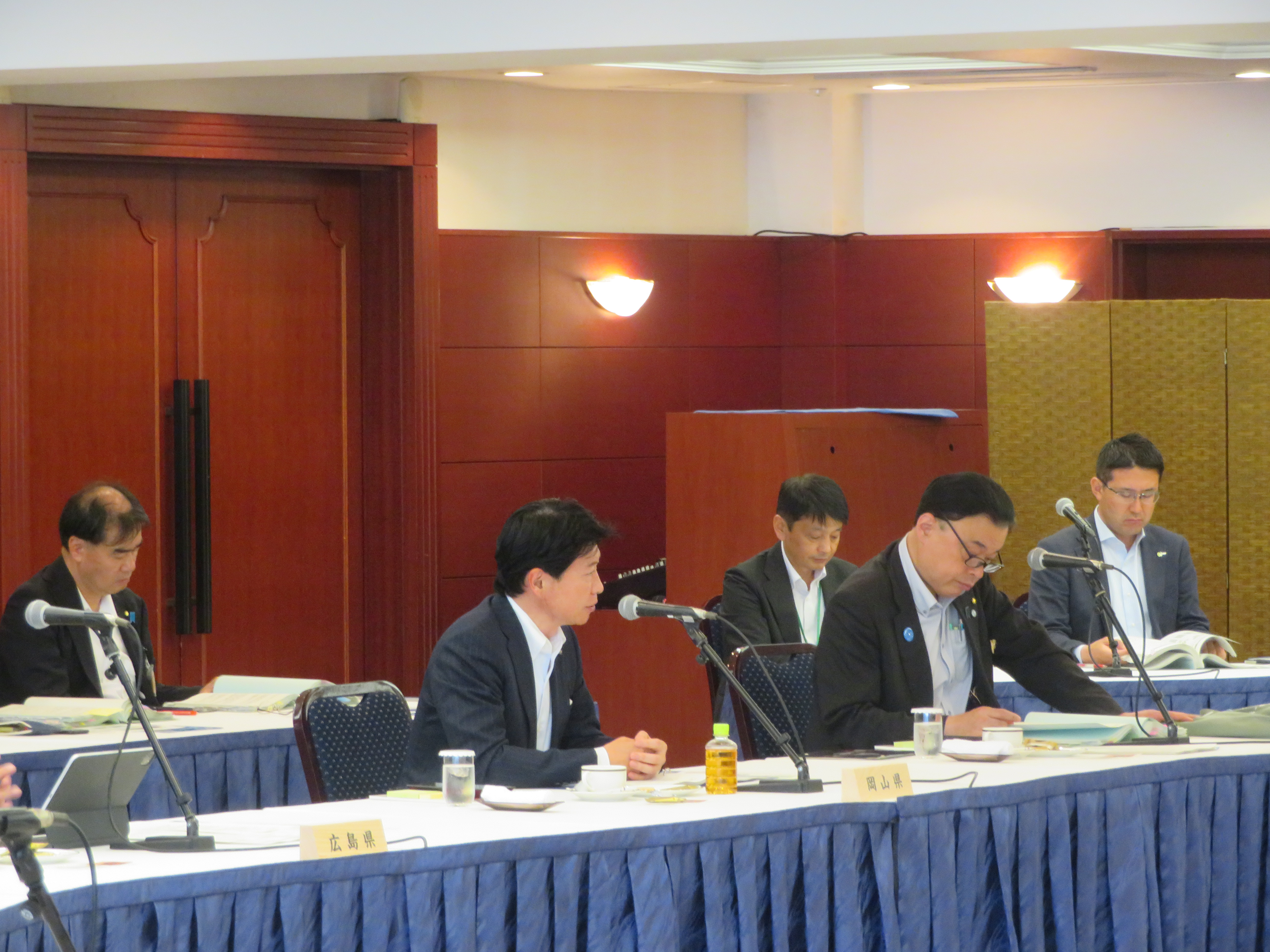 令和７年度第１回中国地域発展推進会議の様子