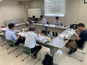 関係機関が参集し情報交換