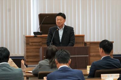 吉備国際大学Charme岡山高梁県議会サポーターズ総会1