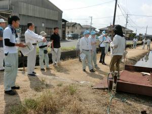 研修を行う参加者