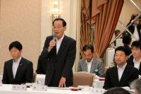 中国５県議会の正副議長が岡山で意見交換